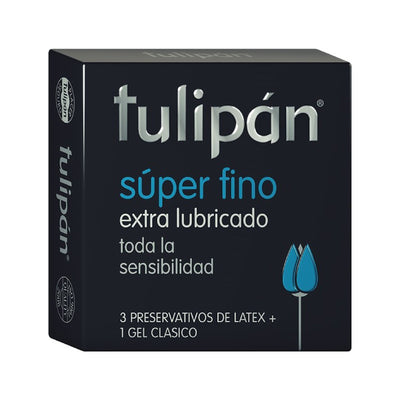 Preservativos Tulipan Super Fino X 3