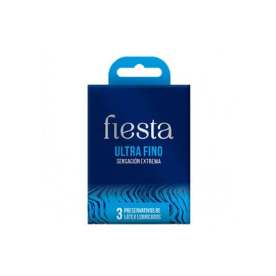 Preservativos Fiesta12 X 3 Unidades Ultra Fino