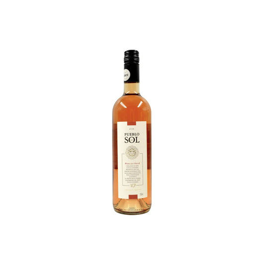 Vino Pueblo Del Sol Merlot Rose 2017 750 Ml