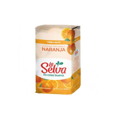 Yerba Mate La Selva Naranja 500 G