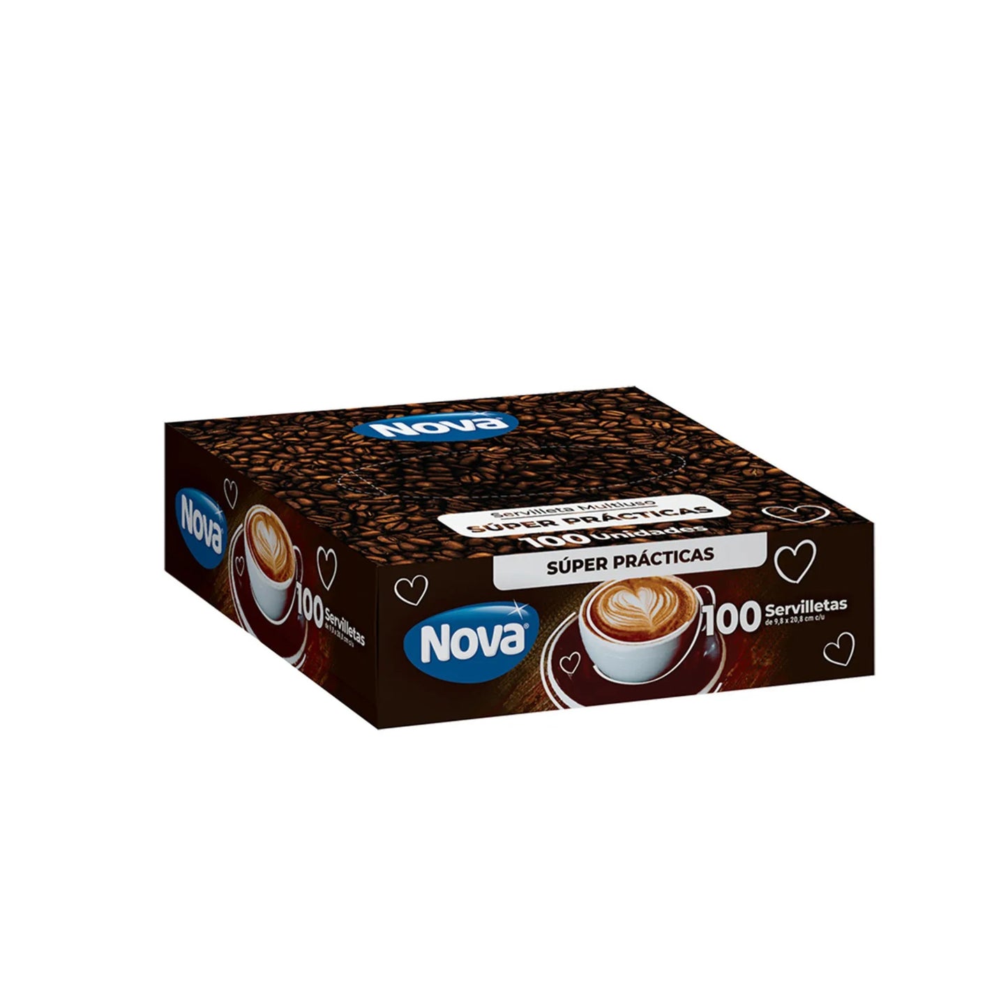 Servilleta Nova Multiuso 100 Unidades