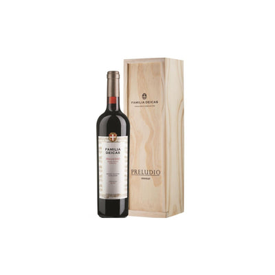 Vino Fino Preludio Con Estuche De Madera 750 Cc