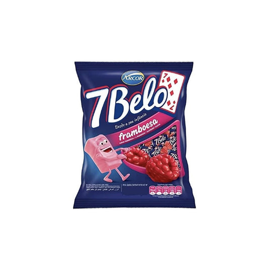 Caramelo Masticable 7 Belo Arcor Frambuesa 500 G