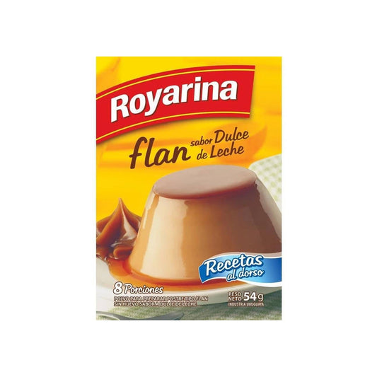 Flan Royarina 8 Porciones Dulce De Leche