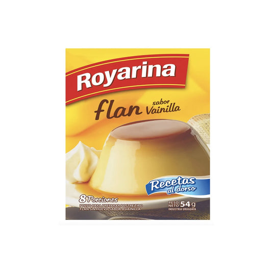 Flan Royarina 8 Porciones Vainilla