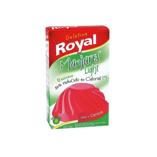 Gelatina Light Royal 25 G Cereza