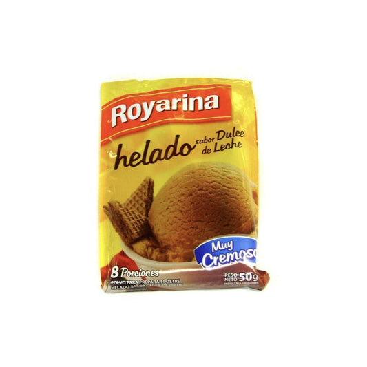Helado Royarina 50 Grs. 8 Porciones Dulce De Leche