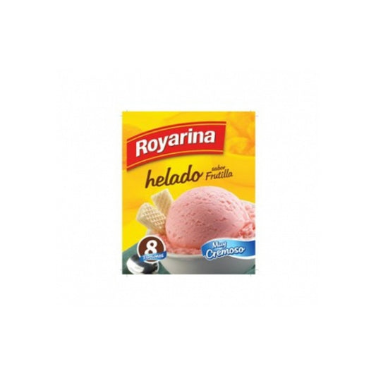 Helado Royarina 50 Grs. 8 Porciones Frutilla