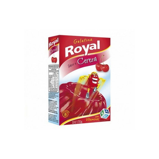 Gelatina Royal 170 G 8 Porciones Cereza
