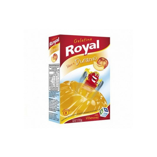 Gelatina Royal 170 G 8 Porciones Durazno