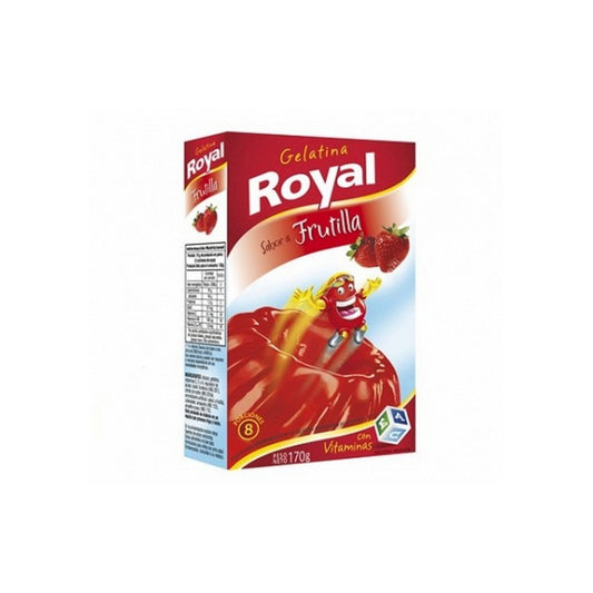 Gelatina Royal 170 G 8 Porciones Frutilla
