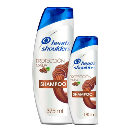 Shampoo Head Shoulders Proteccion Caida 375 Cc + 180 Cc De regalo