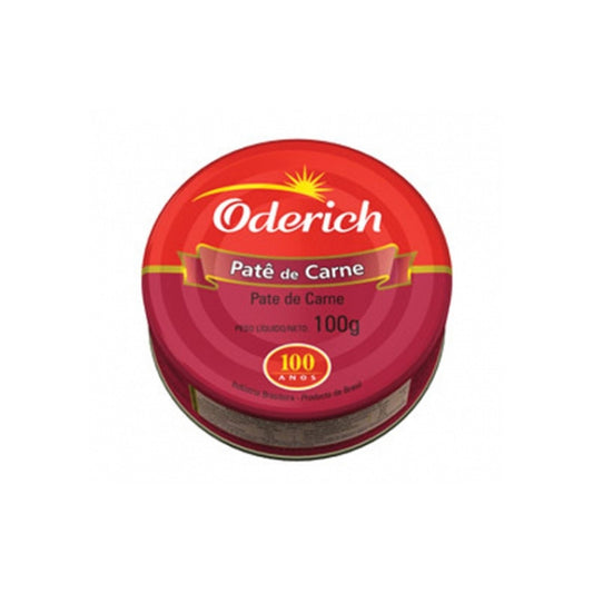 Pate Oderich Lata 100 G Carne