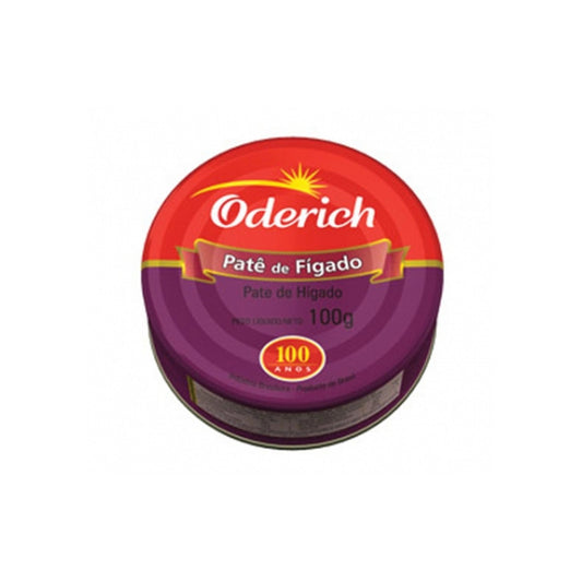 Pate Oderich Lata 100 G Hígado