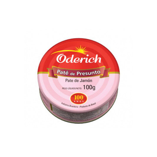 Pate Oderich Lata 100 G Jamón