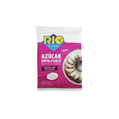 Azucar Impalpable 200 G Rio De La Plata