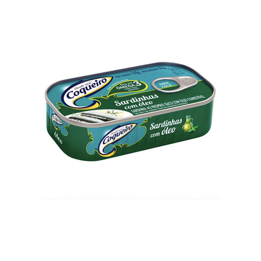 Sardinas Coqueiro 125 G En Aceite Chica Con Abre Fácil