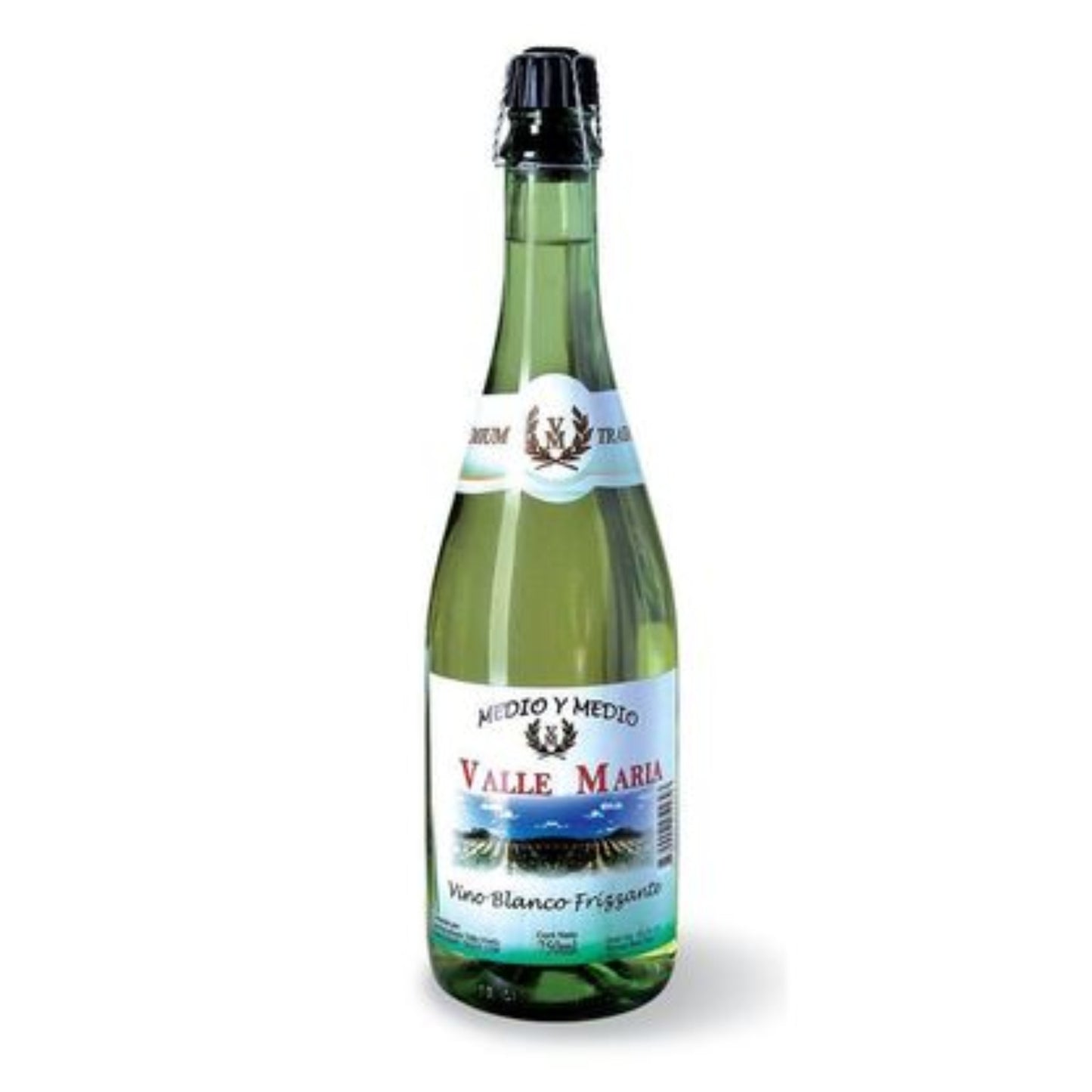 Medio Y Medio Valle Maria Vino Blanco 750 Ml