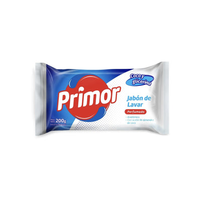Jabón Para Ropa Con Coco Y Glicerina Primor  200 G