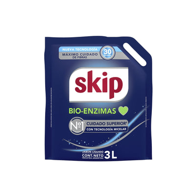 Jabón Líquido Skip Bio Enzimas 3 L