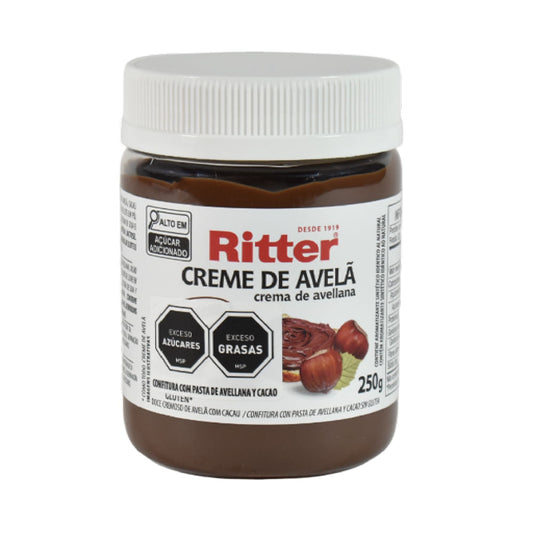 Crema De Avellana Con Cacao Ritter 250 G