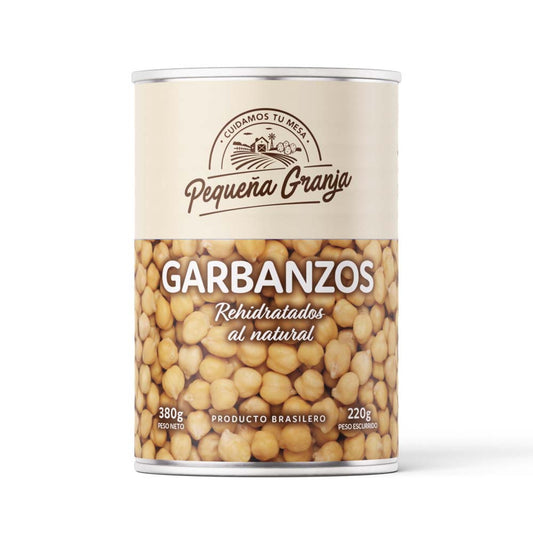 Garbanzos Al Natural Pequeña Granja 380 G