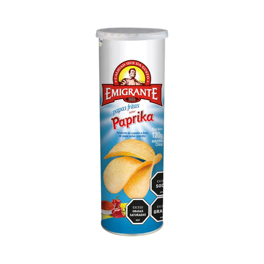 Papas Chips Emigrante Paprika 120 Grs