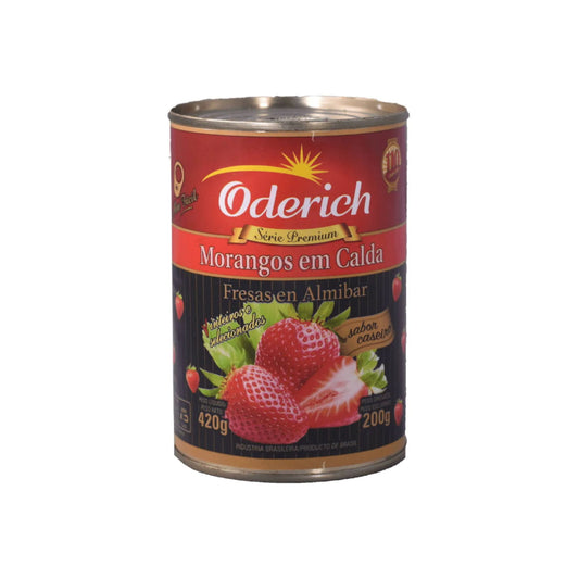 Frutillas Enteras En Almibar Oderich 420 G