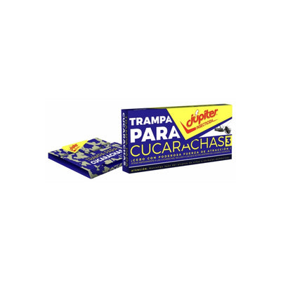Trampa Para Cucarachas Jupiter 3 Unidades