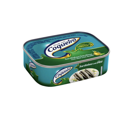 Sardinas En Aceite Coqueiro Lata 250 G