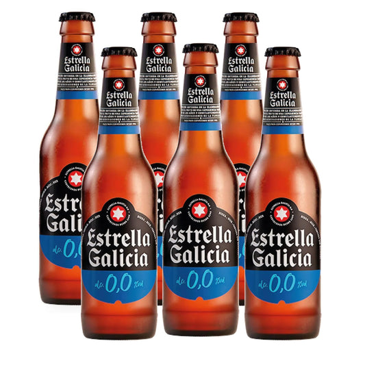 Cerveza Estrella Galicia 0.0% Alcohol 250 Ml