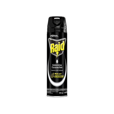 Raid Aerosol Exterminador Cucarachas 360 Cc