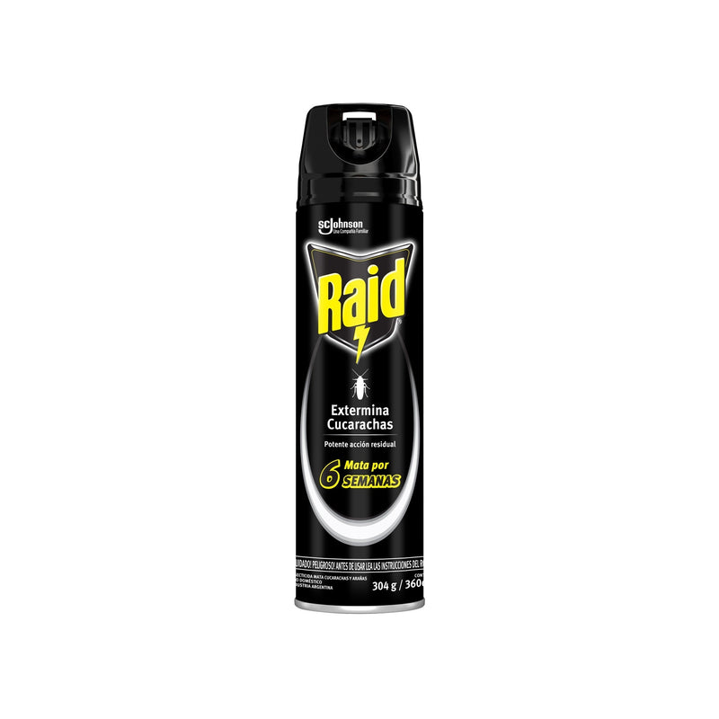 Raid Aerosol Exterminador Cucarachas 360 Cc