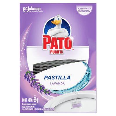 Pastilla Inodoro Pato Purific Lavanda 25 G