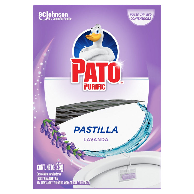 Pastilla Inodoro Pato Purific Lavanda 25 G