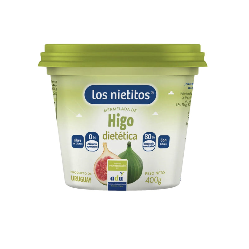 Mermelada De Higo 0% Azucar Los Nietitos Pote 400 G