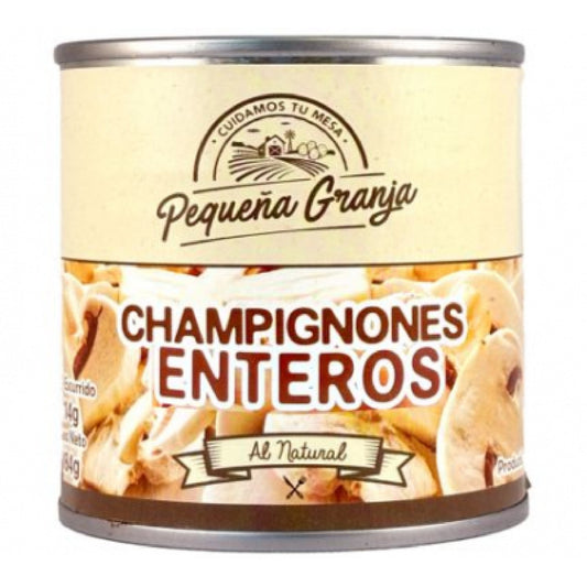 Champignones Enteros Pequeña Granja 184 G