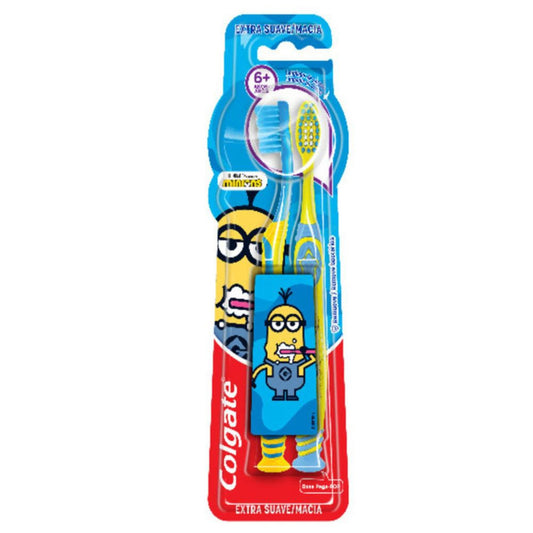 Cepillo Dental Colgate Niño Pack 2 Unidades Minions
