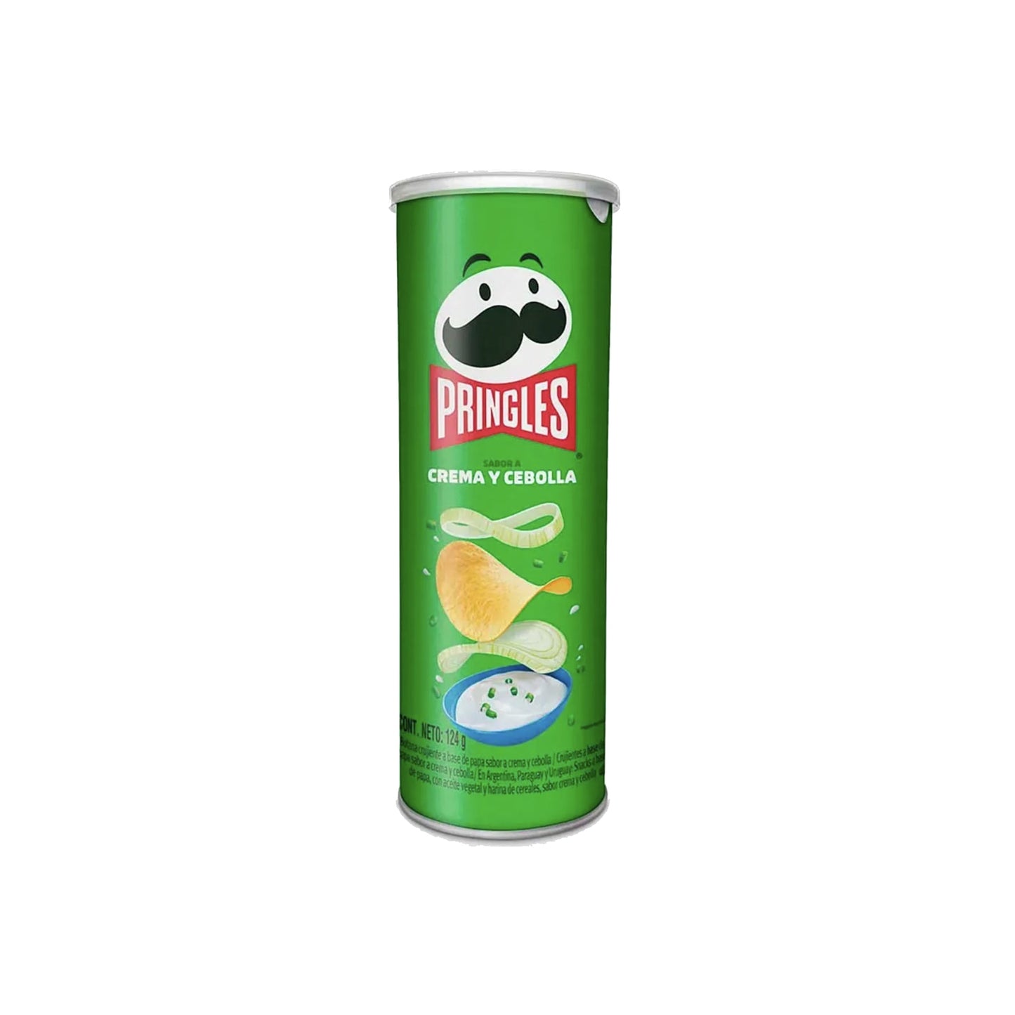 Papas Pringles Crema Y Cebolla 124 G