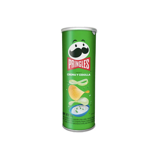 Papas Pringles Crema Y Cebolla 124 G