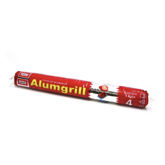 Papel Aluminio Alumgrill Gaboardi Rollo 4 M X 30 Cm