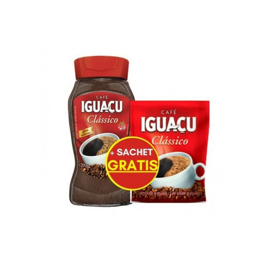 Cafe Iguacu Granulado Clasico 200 G + Recarga 50 G De Regalo