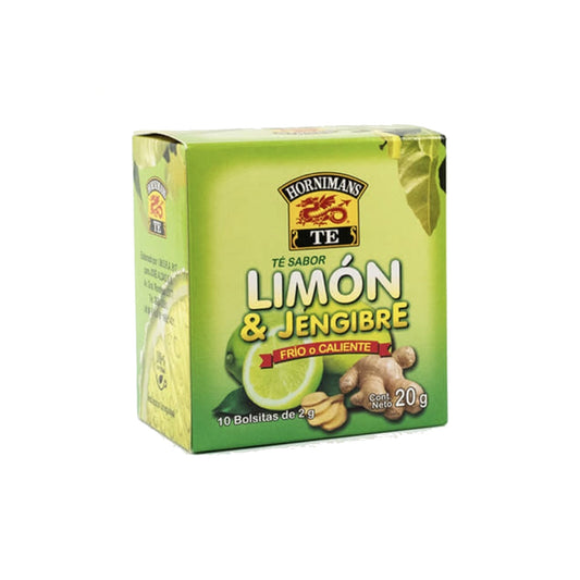 Te Hornimans 10 Sobres Limon Y Jengibre