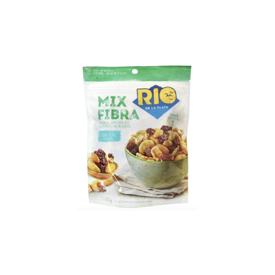 Mix Fibra Rio De La Plata 150 G Sin Sal, Pasas, Nueces, Castañas y Almenras