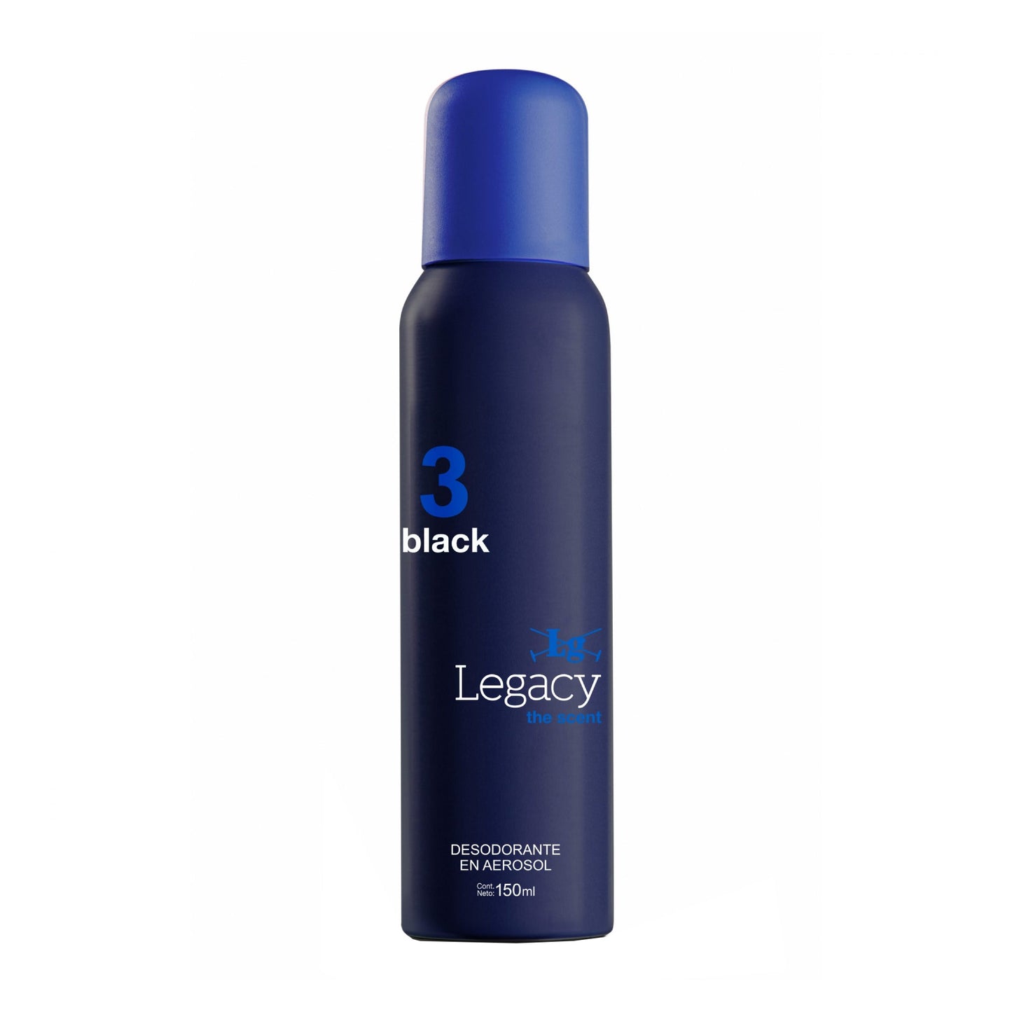 Desodorante Legacy Black Aerosol 150 Ml