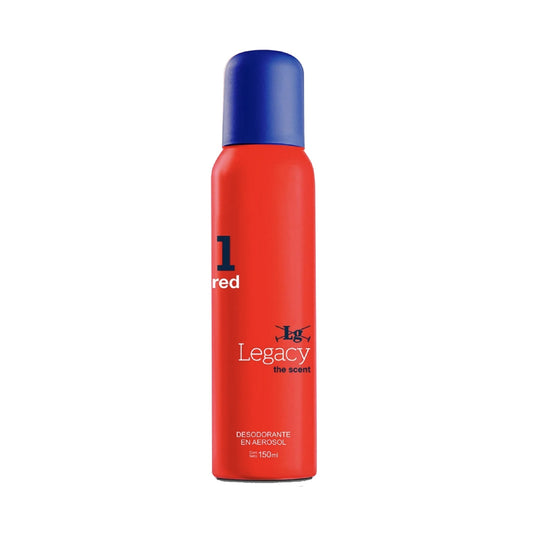 Desodorante Legacy Red Aerosol 150 Ml