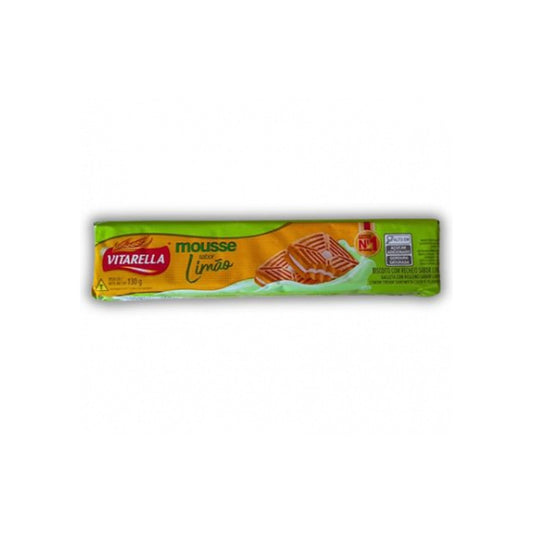 Galletas Rellenas Zabet Vitarella 130 G Mousse De Limón