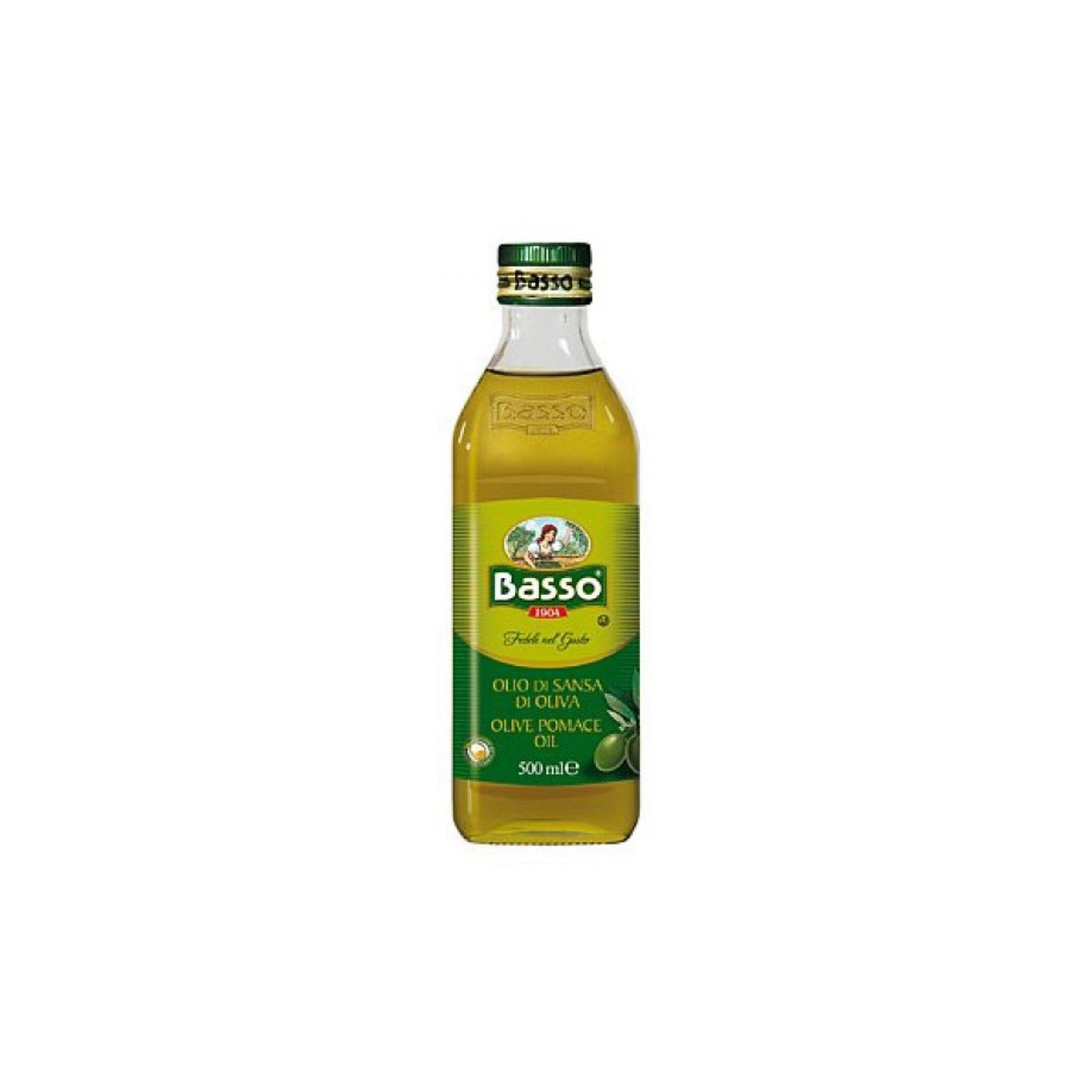 Aceite De Oliva Italiano Basso 500 Ml Sin Tacc