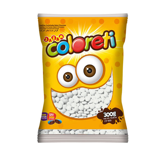 Confites Coloreti De Chocolate Blanco 300 G