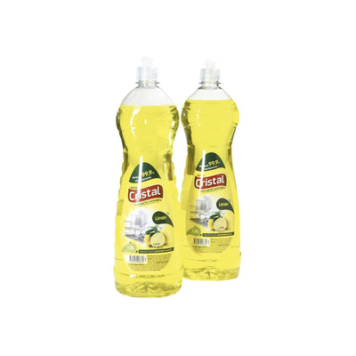 Detergente Cristal Limón Pack 2 Unidades 1.25 L Cada Unidad